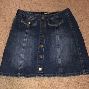 Jean skirt